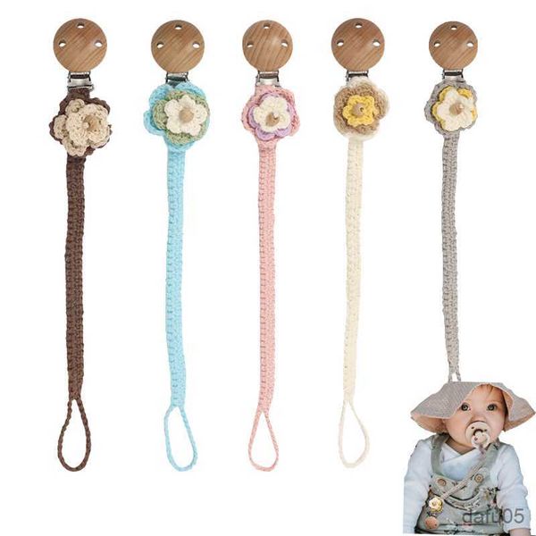 pacifiers# 1pc baby wooden pacifier clip chain handmade crochet flower pacifier holder soother chain for newborn nursing accessories
pacifiers# 1pc baby wooden pacifier clip chain handmade crochet flower pacifier holder soother chain for newborn nursing accessories