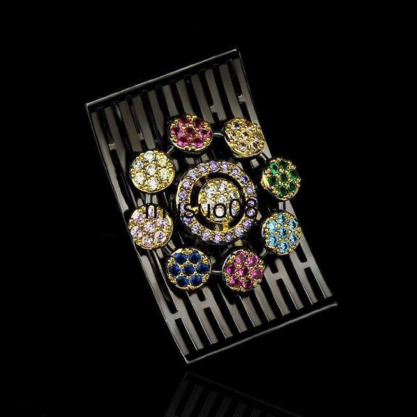 band rings exaggerated black gold women's ring colorful zircon chrysanthemum shape ring fashion creative party women's jewelry j23, Silver
band rings exaggerated black gold women's ring colorful zircon chrysanthemum shape ring fashion creative party women's jewelry j23, Silver