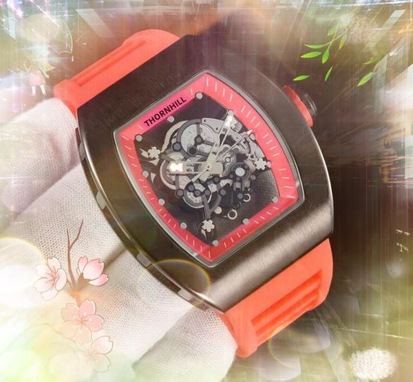 luxury mens three stiches watches 43mm quartz battery super time clock hollow transparent skeleton dial rubber band wristwatch valentine, Slivery;brown
luxury mens three stiches watches 43mm quartz battery super time clock hollow transparent skeleton dial rubber band wristwatch valentine, Slivery;brown