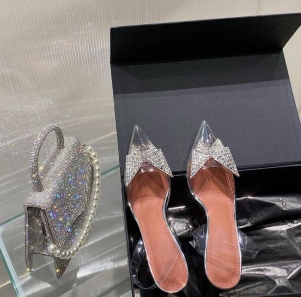 dress shoes amina muaddi net red butterfly rhinestone pointed transparent sandals women039s bag head thin heels5261314, Black 
dress shoes amina muaddi net red butterfly rhinestone pointed transparent sandals women039s bag head thin heels5261314, Black