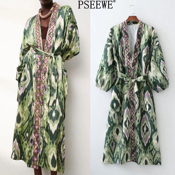 dresses pseewe woman dress green print midi kimono dress women summer 2021 belt long puff sleeve japanese style wrap long dresses, Black;gray
dresses pseewe woman dress green print midi kimono dress women summer 2021 belt long puff sleeve japanese style wrap long dresses, Black;gray