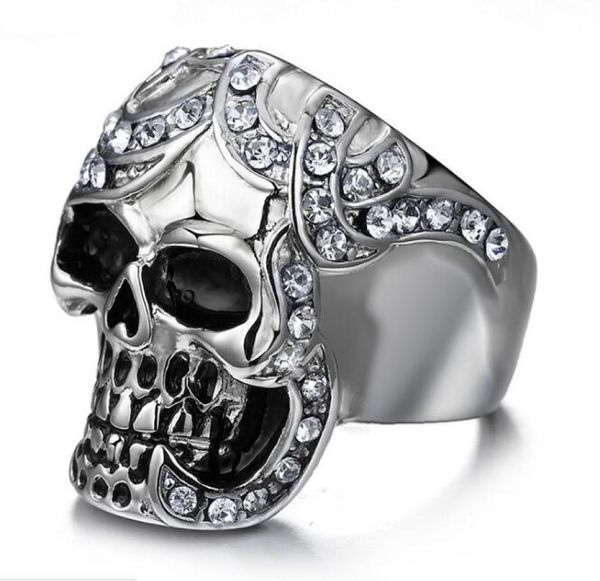 skull ring men039s vintage gothic stainless steel rings skull wings motorcycle biker rings with cz size 812 7139434, Slivery;golden
skull ring men039s vintage gothic stainless steel rings skull wings motorcycle biker rings with cz size 812 7139434, Slivery;golden