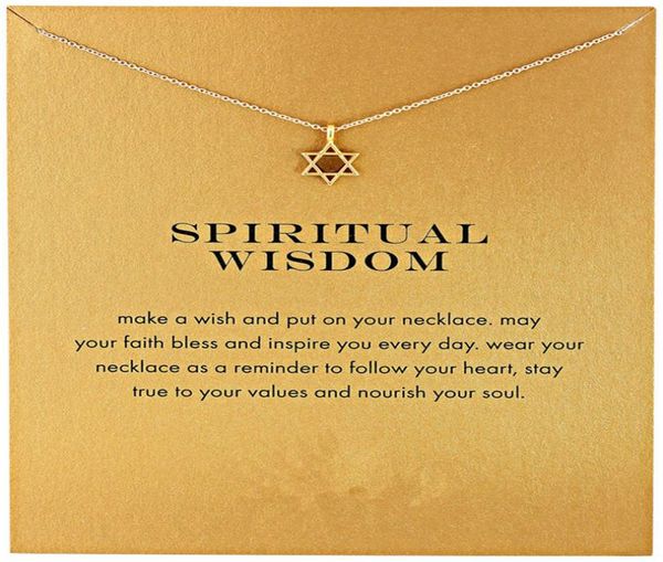 chian choker necklaces with card gold silver six mans star pendant necklace for fashion women jewelry spiritual wisdom5559023
chian choker necklaces with card gold silver six mans star pendant necklace for fashion women jewelry spiritual wisdom5559023