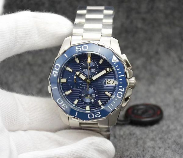 taaag 44mm sapphire glass men's designer watch 316 six hands calendar all steel quartz watch men's casual sports waterproof watch, Slivery;brown
taaag 44mm sapphire glass men's designer watch 316 six hands calendar all steel quartz watch men's casual sports waterproof watch, Slivery;brown