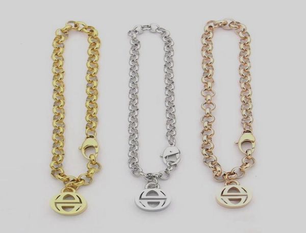europe america fashion style men lady women titanium steel 18k gold thick chain bracelet with g initials heart pentagram charm 3 c4215463, Golden;silver
europe america fashion style men lady women titanium steel 18k gold thick chain bracelet with g initials heart pentagram charm 3 c4215463, Golden;silver