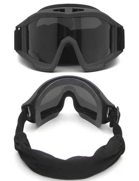 tactical goggles shooting sunglasses 3 lens tactical accessories airsoft paintball motorcycle windproof wargame glasses5022531, Black
tactical goggles shooting sunglasses 3 lens tactical accessories airsoft paintball motorcycle windproof wargame glasses5022531, Black