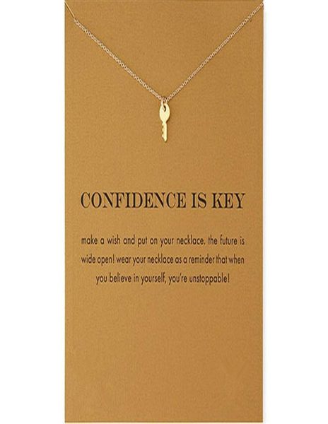 choker necklaces with card gold silver key pendant necklace for fashion women jewelry confidence is key3628147
choker necklaces with card gold silver key pendant necklace for fashion women jewelry confidence is key3628147