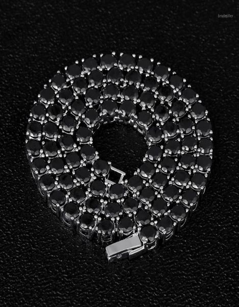 dnschic iced out tennis necklace 5mm white gold chain line with black cz for men women hip hop jewelry rapper street fashion12255406, Silver
dnschic iced out tennis necklace 5mm white gold chain line with black cz for men women hip hop jewelry rapper street fashion12255406, Silver
