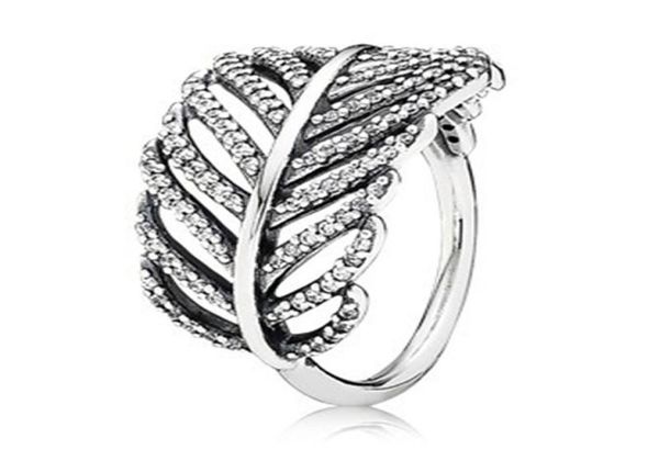 cluster rings authentic 925 sterling silver shimmering feather ring for women anniversary party trendy gift fine europe jewelry9437107, Golden;silver
cluster rings authentic 925 sterling silver shimmering feather ring for women anniversary party trendy gift fine europe jewelry9437107, Golden;silver