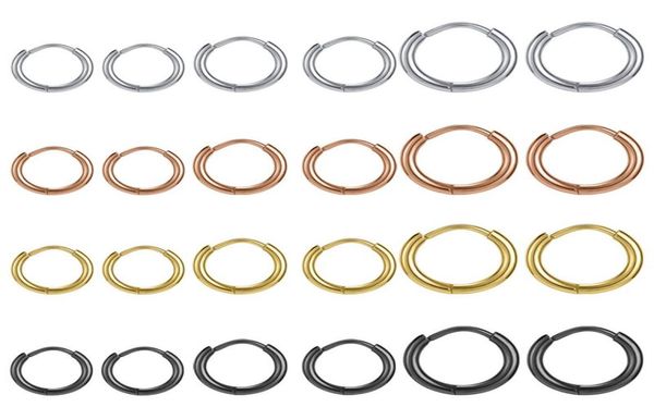 hoop huggie aoedej high polish smooth round earring women men stainless steel rose gold small punk gothic loop6419535, Golden;silver
hoop huggie aoedej high polish smooth round earring women men stainless steel rose gold small punk gothic loop6419535, Golden;silver