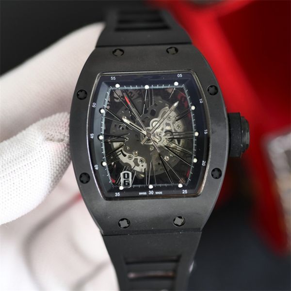 010 luxury classic watch for men designer watchs mens watches 49x41x15mm automatic mechanical movement ceramic case rubber strap wristwatche, Slivery;brown
010 luxury classic watch for men designer watchs mens watches 49x41x15mm automatic mechanical movement ceramic case rubber strap wristwatche, Slivery;brown