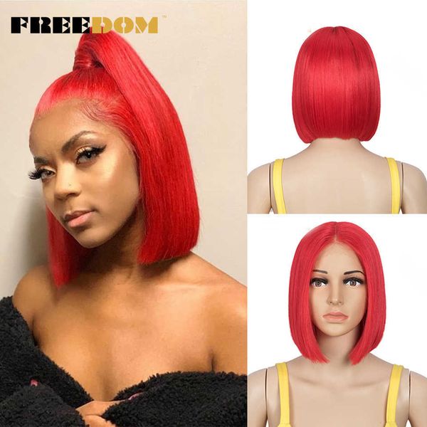 straight synthetic lace wig short bob wig purple red pink fashion wig synthetic wigs for black women cosplay wig 230524, Black;brown
straight synthetic lace wig short bob wig purple red pink fashion wig synthetic wigs for black women cosplay wig 230524, Black;brown