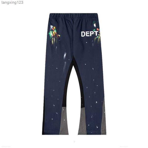 men's pants galleries dept designer sweatpants sports 7216b painted flare sweat pant hand-painted speckled patchwork drawstring men and, Black
men's pants galleries dept designer sweatpants sports 7216b painted flare sweat pant hand-painted speckled patchwork drawstring men and, Black