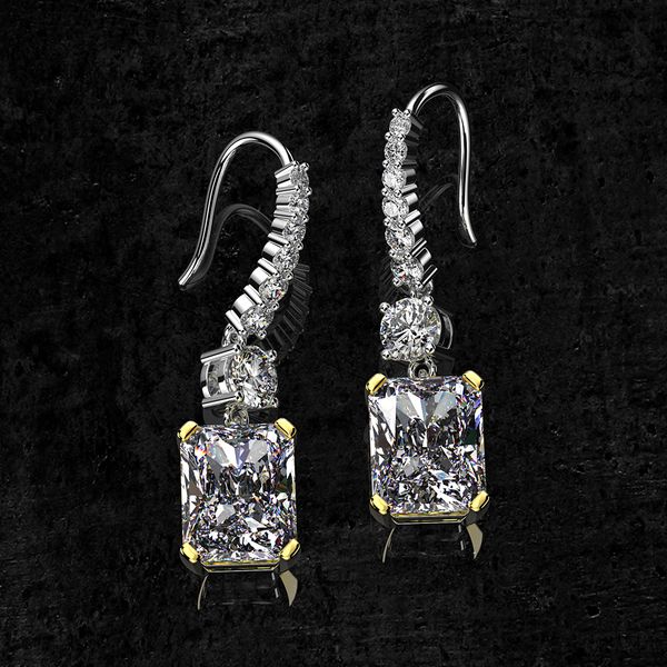 radiant cut 3ct diamond jewelry 925 sterling silver dangle earring party wedding drop earrings for women bridal
radiant cut 3ct diamond jewelry 925 sterling silver dangle earring party wedding drop earrings for women bridal