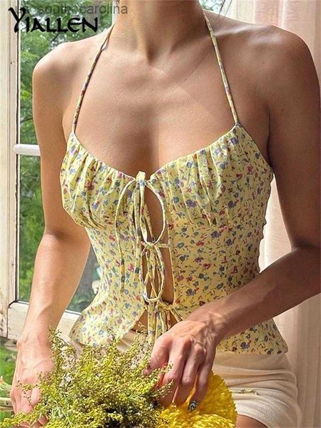 camis t-shirt yiallen summer floral print halter neck women crop backless hollow out new boho cami y2k tank sleeveless l230522, White
camis t-shirt yiallen summer floral print halter neck women crop backless hollow out new boho cami y2k tank sleeveless l230522, White