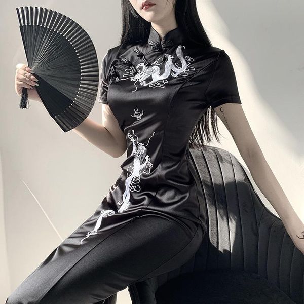 dresses retro cheongsam black gothic high waist bandage midi women bodycon short sleeve party dress evening club plus size 3xl, Black;gray
dresses retro cheongsam black gothic high waist bandage midi women bodycon short sleeve party dress evening club plus size 3xl, Black;gray