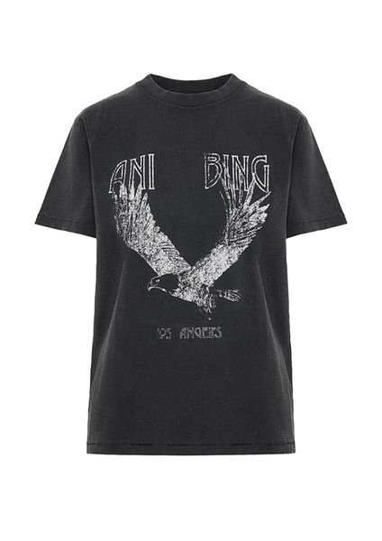 23ss women desginer fashion cotton tee new anine bing classic letter print sleeve embroidery cotton short sleeve t-shirt, Black
23ss women desginer fashion cotton tee new anine bing classic letter print sleeve embroidery cotton short sleeve t-shirt, Black