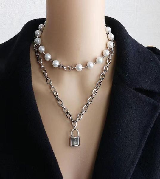designer silver chain pearl necklace multilayer long style versatile fashion accessories for men and women9561119
designer silver chain pearl necklace multilayer long style versatile fashion accessories for men and women9561119