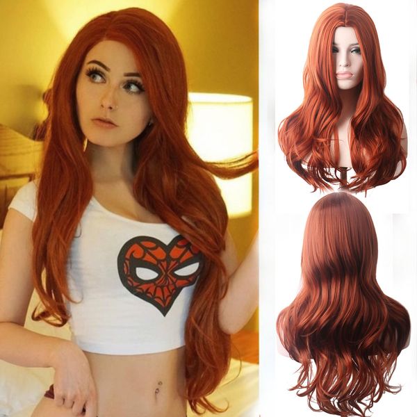 22inch middle hairline cosplay wigs for women long wave synthetic hair woodfestival party heat resistant, Black
22inch middle hairline cosplay wigs for women long wave synthetic hair woodfestival party heat resistant, Black