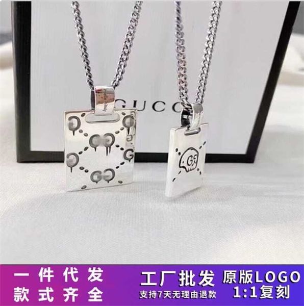 designer jewelry bracelet necklace ring elf skull pendant simple trend men's women's same couple style, Silver
designer jewelry bracelet necklace ring elf skull pendant simple trend men's women's same couple style, Silver