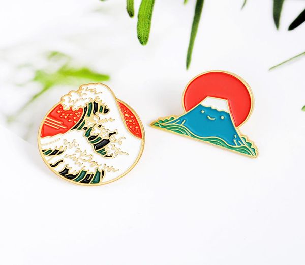 cartoon cute round wave enamel brooch snow mountain japan mount fuji japan sunrise pin badge clothes bag accessories ladies jewelr8638553, Gray
cartoon cute round wave enamel brooch snow mountain japan mount fuji japan sunrise pin badge clothes bag accessories ladies jewelr8638553, Gray