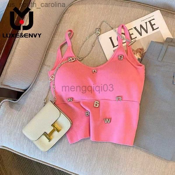 camis women's t-shirt luxe envy 2023 spring summer women's advanced summer new style knitted versatile letter diamond tight slim t, White
camis women's t-shirt luxe envy 2023 spring summer women's advanced summer new style knitted versatile letter diamond tight slim t, White
