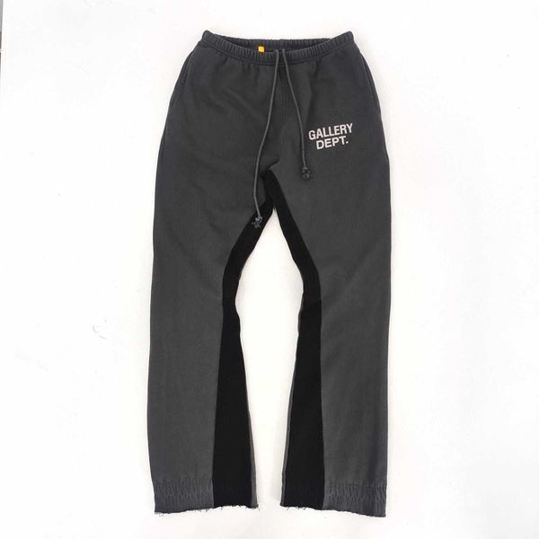 men's pants gallerss dept cdiary autonomous flared vibe light plate spliced micro horn high street guard galleries sweatpants44km, Black
men's pants gallerss dept cdiary autonomous flared vibe light plate spliced micro horn high street guard galleries sweatpants44km, Black
