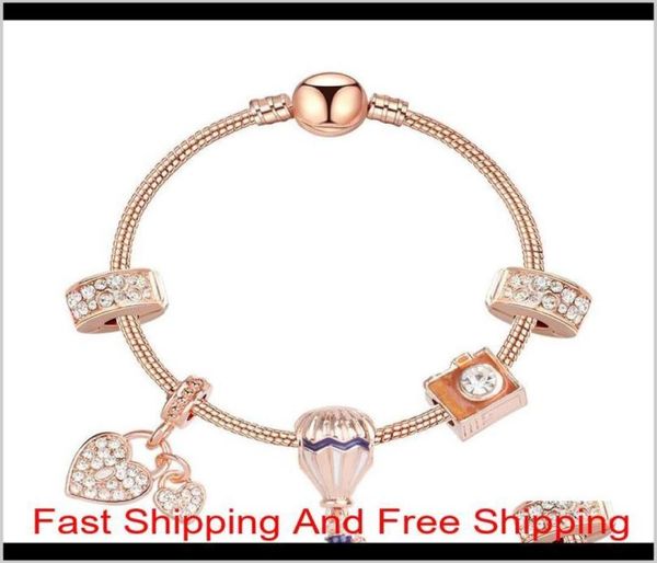 2020 new pandora style charm bracelet women fashion beads bracelet bangle plated rose gold diy pendants bracelets jewelry girls u44155722, Golden;silver
2020 new pandora style charm bracelet women fashion beads bracelet bangle plated rose gold diy pendants bracelets jewelry girls u44155722, Golden;silver