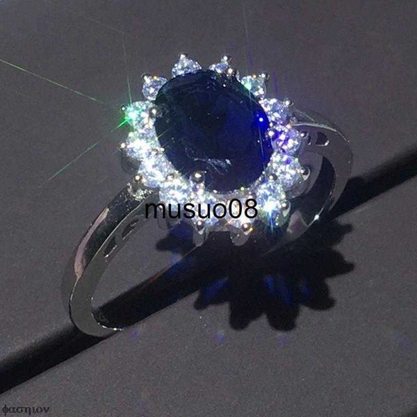 band rings classic big blue stone ring fashion charm jewelry women cz weddings promise engagement ladies accessories gifts j230602, Silver
band rings classic big blue stone ring fashion charm jewelry women cz weddings promise engagement ladies accessories gifts j230602, Silver
