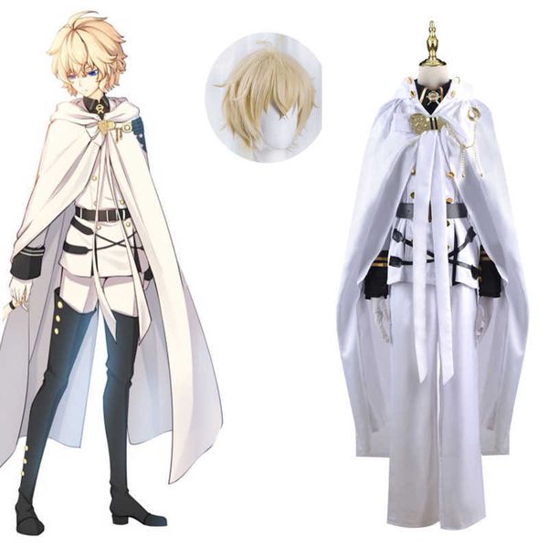 anime costumes anime eraph of the end owari no seraph mikaela hyakuya cosplay come uniform wig cos vampire halloween black white come z0602
anime costumes anime eraph of the end owari no seraph mikaela hyakuya cosplay come uniform wig cos vampire halloween black white come z0602