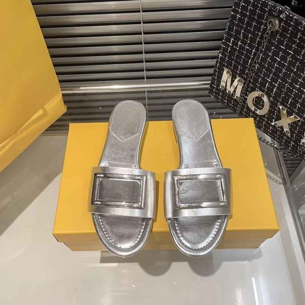 23s women designer sandal slipper flat f-baguette baguette metallic leather sandals genuine leather casual flip flop girl walking shoes 35-4, Black
23s women designer sandal slipper flat f-baguette baguette metallic leather sandals genuine leather casual flip flop girl walking shoes 35-4, Black