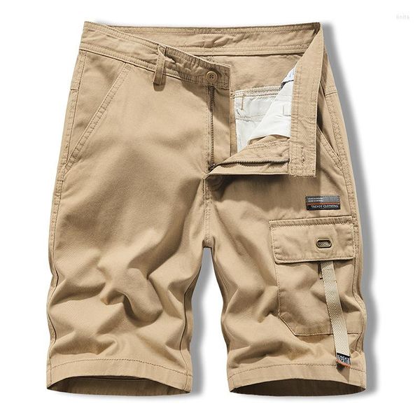 men's shorts in summer casual cargo short men mid-waist knee length straight pant japanese safari style workwear beach a32789, White;black
men's shorts in summer casual cargo short men mid-waist knee length straight pant japanese safari style workwear beach a32789, White;black