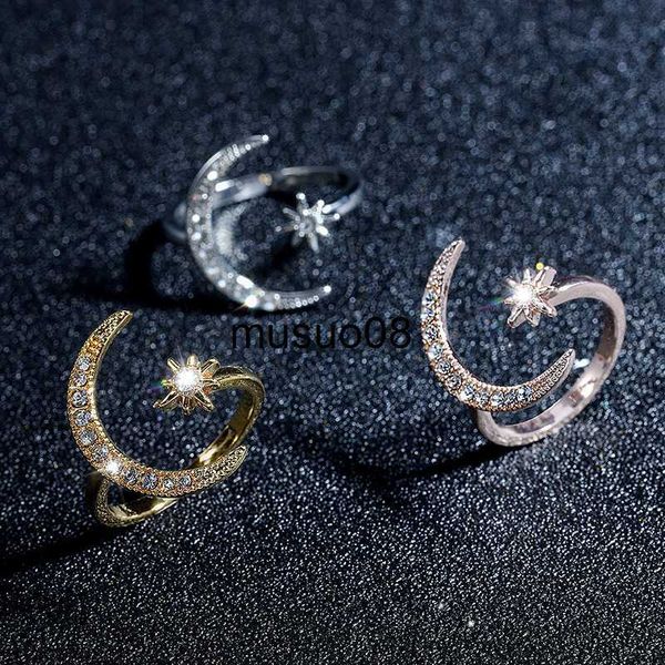 band rings new fashion crytal open ring moon star dazzling finger rings for women girls wedding band engagement jewelry gift butterfly j2306, Silver
band rings new fashion crytal open ring moon star dazzling finger rings for women girls wedding band engagement jewelry gift butterfly j2306, Silver