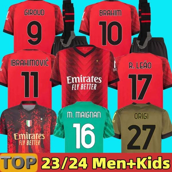 ibrahimovic 23 24 koche soccer jerseys ac milans giroud de ketelaere r. leao tonali theo football shirt special fourth 4th men kids kit unif, Black;yellow
ibrahimovic 23 24 koche soccer jerseys ac milans giroud de ketelaere r. leao tonali theo football shirt special fourth 4th men kids kit unif, Black;yellow