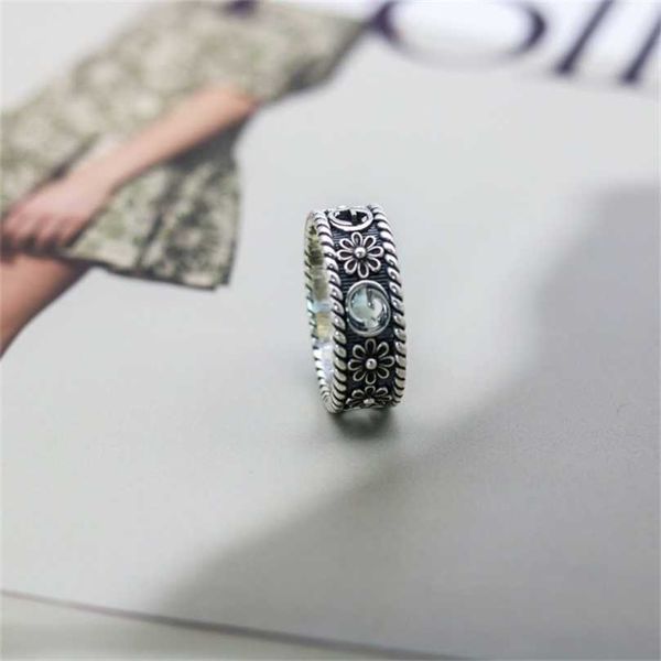 50% off designer jewelry bracelet necklace ring trend simple hollowed out selling high-quality couple ring, Silver
50% off designer jewelry bracelet necklace ring trend simple hollowed out selling high-quality couple ring, Silver