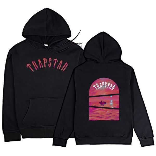 men's trapstar retro brand fleece coat men women sports pullover fashion sweatshirt 12 r406, Black
men's trapstar retro brand fleece coat men women sports pullover fashion sweatshirt 12 r406, Black