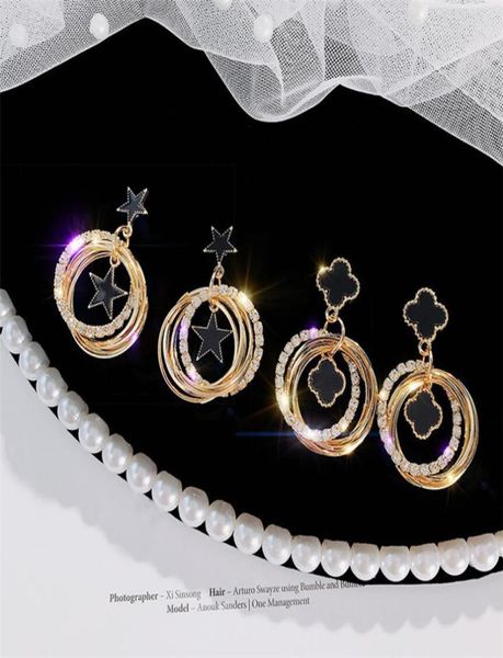 fourleaf clover designer earrings studs multilayer diamond earrings fivepointed star earrings women charm earring round tassel 4644827, Golden
fourleaf clover designer earrings studs multilayer diamond earrings fivepointed star earrings women charm earring round tassel 4644827, Golden