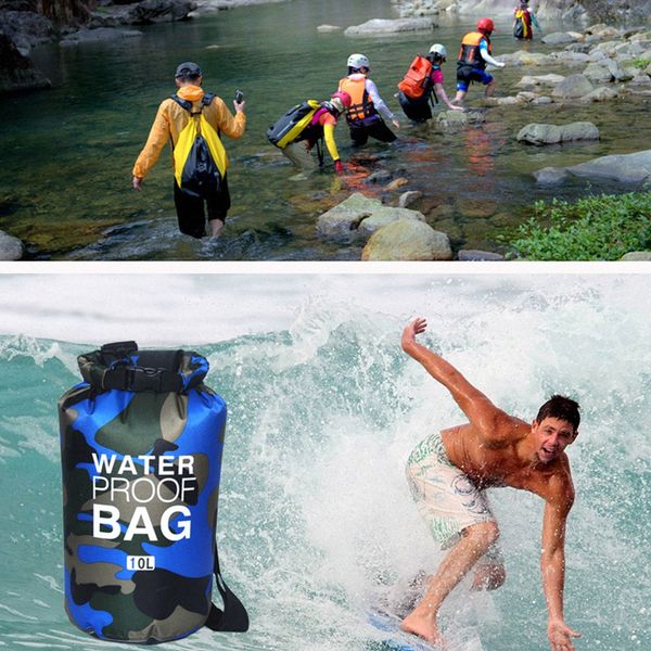 outdoor camouflage waterproof dry bag portable rafting diving dry bag sack pvc swimming bags for river trekking 2/5/10/15/20/30l 62oi#
outdoor camouflage waterproof dry bag portable rafting diving dry bag sack pvc swimming bags for river trekking 2/5/10/15/20/30l 62oi#
