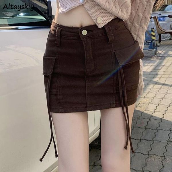 dresses denim mini skirts women slim american retro cargo fashion solid girls streetwear chic ins high waist faldas aline laceup, Black;gray
dresses denim mini skirts women slim american retro cargo fashion solid girls streetwear chic ins high waist faldas aline laceup, Black;gray