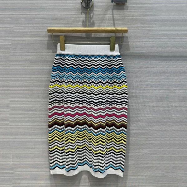 women designer skirt rainbow striped knitted bodycon knee length skirts and matched sleeveless tight summer suits, Black
women designer skirt rainbow striped knitted bodycon knee length skirts and matched sleeveless tight summer suits, Black