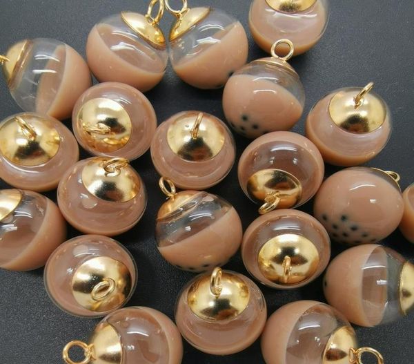 new diy 6pcs 16mm mini glass bubble tea bottles beads pendant ornaments jewelry making jllgqy7186707, Bronze;silver
new diy 6pcs 16mm mini glass bubble tea bottles beads pendant ornaments jewelry making jllgqy7186707, Bronze;silver