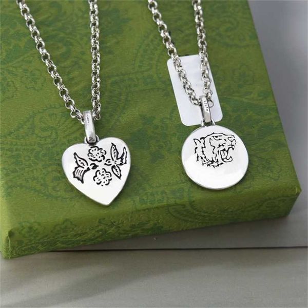 new 2023 designer jewelry bracelet necklace ring qichao classic bing for fearless love couple pendant round head pendant, Silver
new 2023 designer jewelry bracelet necklace ring qichao classic bing for fearless love couple pendant round head pendant, Silver