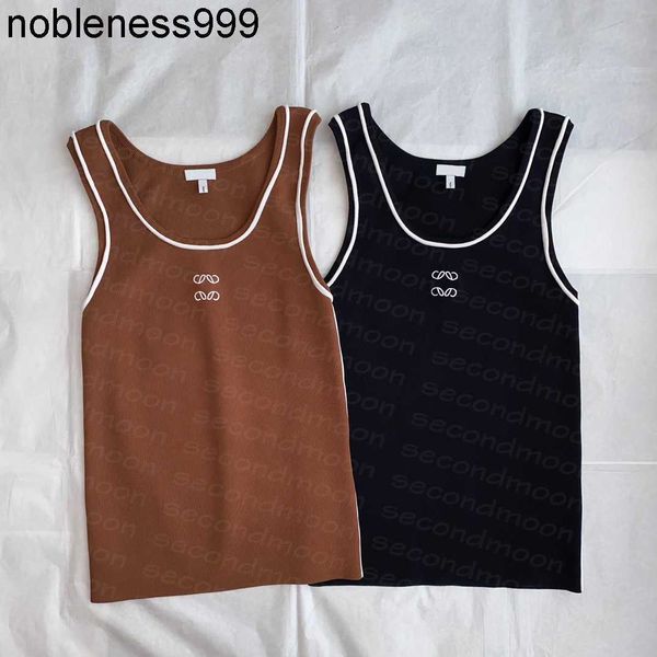 designer embroidered t shirt women breathable knitted tee spring summer tank woman vests, White
designer embroidered t shirt women breathable knitted tee spring summer tank woman vests, White