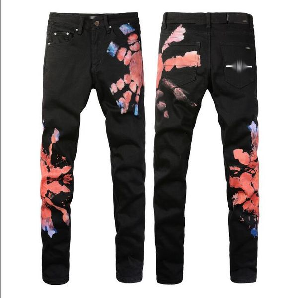men slim-fit ripped male jeans painted fashion patch beggar pants jumbo mens pencil hip hop drop#, Blue
men slim-fit ripped male jeans painted fashion patch beggar pants jumbo mens pencil hip hop drop#, Blue