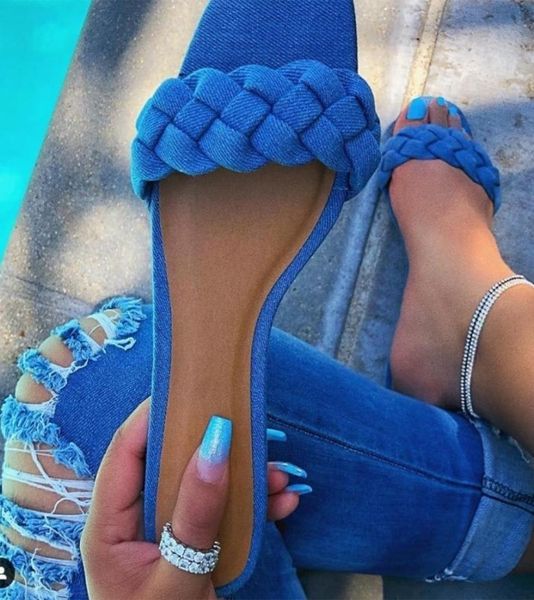 summer women slippers denim flat slides open toe female casual flip flops fashion cut out sandals mujer beach shoes y2004233478513, Black
summer women slippers denim flat slides open toe female casual flip flops fashion cut out sandals mujer beach shoes y2004233478513, Black