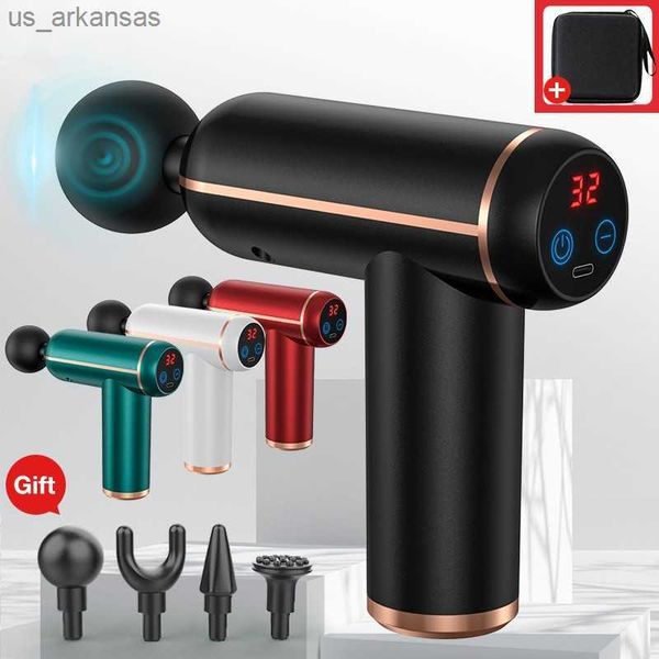 2022 new massage gun portable percussion pistol massager for body neck deep tissue muscle relaxation gout pain relief fitness l230523
2022 new massage gun portable percussion pistol massager for body neck deep tissue muscle relaxation gout pain relief fitness l230523