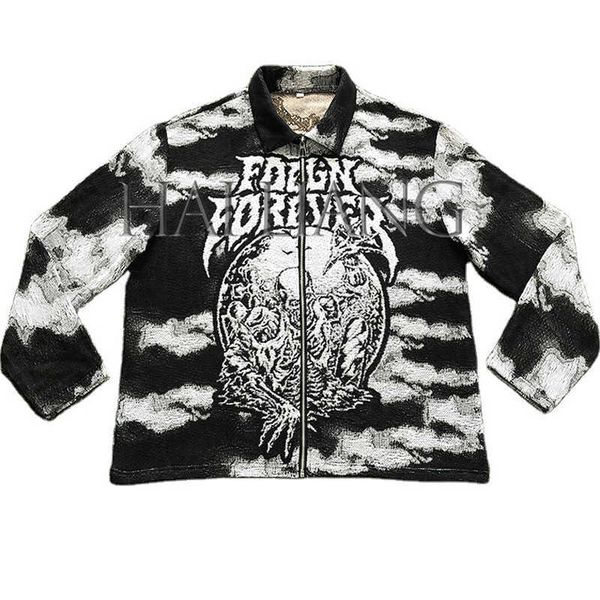 tapestry zip custom up jackets plus size men's designer coats outdoor mens streetwear clothing bombers jacket for men stylish lw, Black;brown
tapestry zip custom up jackets plus size men's designer coats outdoor mens streetwear clothing bombers jacket for men stylish lw, Black;brown