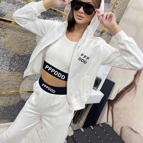 designers women's two piece sets pants casual suits hooded jackets luxury designer woman jacket capsule collection fashion long sleeve, White
designers women's two piece sets pants casual suits hooded jackets luxury designer woman jacket capsule collection fashion long sleeve, White