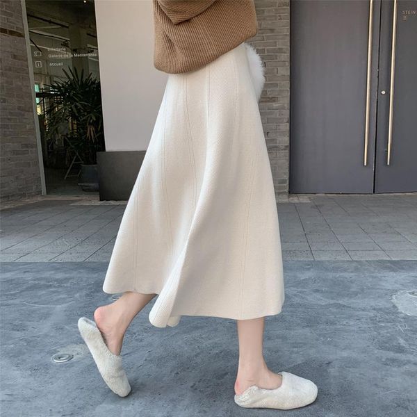 dresses winter wool knitted midlength skirt women's 2022 autumn high waist a line knit cotton retro slim pleated skirt for women, Black;gray
dresses winter wool knitted midlength skirt women's 2022 autumn high waist a line knit cotton retro slim pleated skirt for women, Black;gray