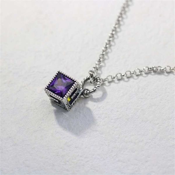 50% off designer jewelry bracelet necklace ring antique carved hollow square pendant with double-sided inlaid zircon, Silver
50% off designer jewelry bracelet necklace ring antique carved hollow square pendant with double-sided inlaid zircon, Silver